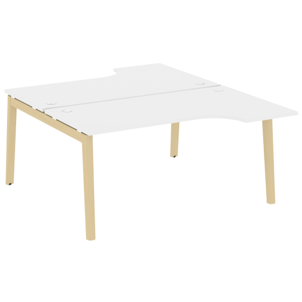 Рабочая станция на деревянных опорах Onix Wood OW.D.SA-1 1580x1995x750