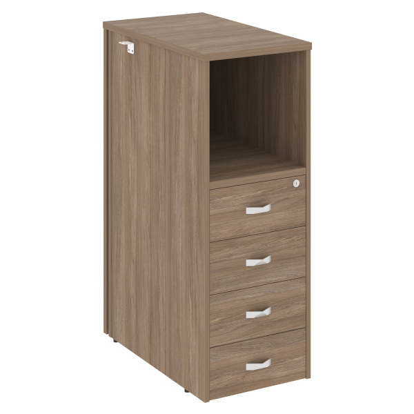 Тумба 4 ящика завершающая, правая Onix O.R-TV-4R 436x767x1185