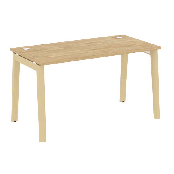 Стол рабочий на деревянных опорах Onix Wood OW.SP-3.7 1380x720x750