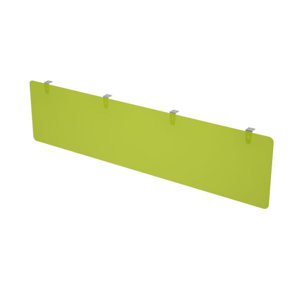 Экран подстольный оргстекло Gloss 9НЭК.130.1 Киви 1600x4x400 (Ivory)