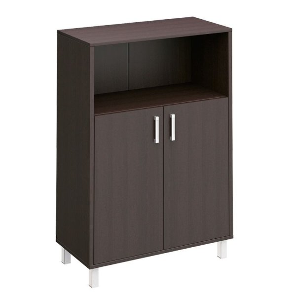 Шкаф для документов двери ДСП без замка +ниша Борн B 420-821 900x450x1310 (Венге)