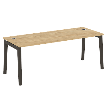 Стол руководителя на деревянных опорах Onix Wood Direct OW.SRR-6.8 1980x800x750