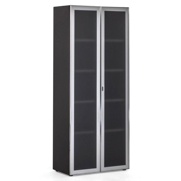 Шкаф для бумаг Titano ALEA шкаф для бумаг 800x440x1938 (Черное дерево)