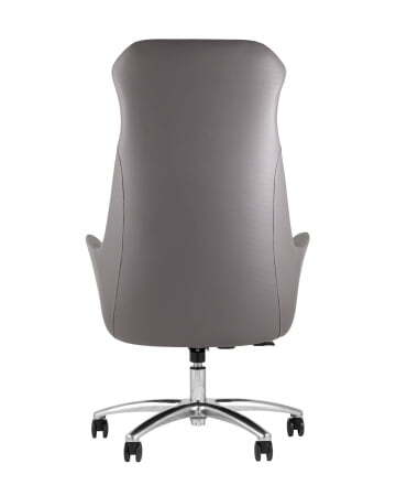 Кресло руководителя TopChairs Viking серое (Компьютерное кресло Viking серый)