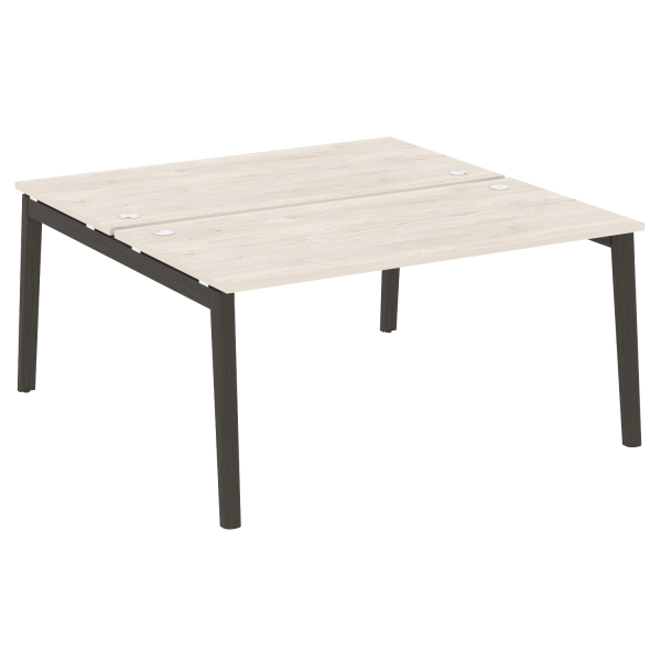 Рабочая станция на деревянных опорах Onix Wood OW.D.RS-2.4.8 1580x1635x750