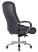Кресло руководителя T-9925SL черный кожа крестов. металл хром