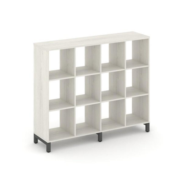 Каркас стеллажа 3 яруса SN.KS-340 (1488х400х1248) (Дуб Наварра/Металл Антрацит)