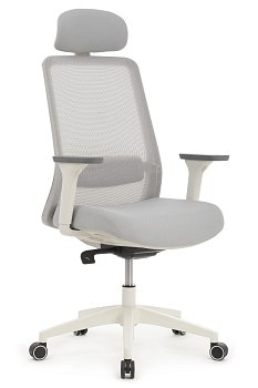 Офисное кресло Work W-218C WHITE Светло-серый