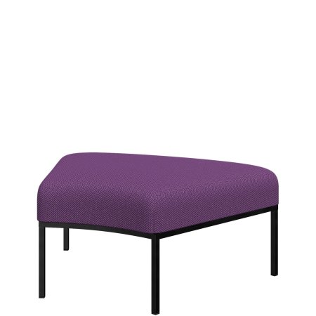 A45-p Астро. Пуф радиусный. Sweet rose violet. Каркас черный.jpg