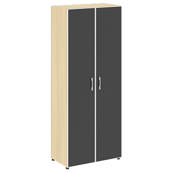 Шкаф для документов со стеклом черным LT.ST-1.10 R Black
