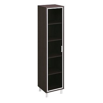 Шкаф для документов L и R дверь в алюминиевой рамке Борн B 431-817-818 480x450x2074