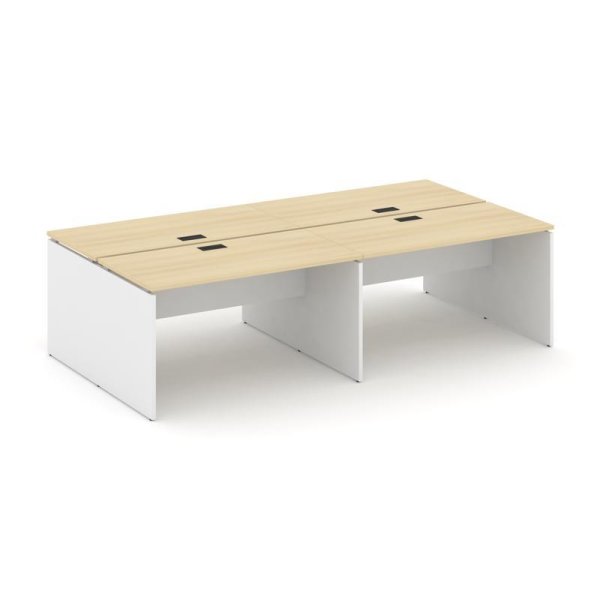 Рабочая станция 2-х сторонняя SN-D.DRS-042 (2360х1432х750) (Акация Лорка/Белый)