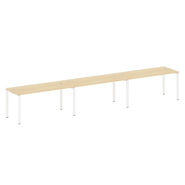 Рабочая станция на 3 раб. места Metal System Style БП.СМ-3.4 4800x720x750