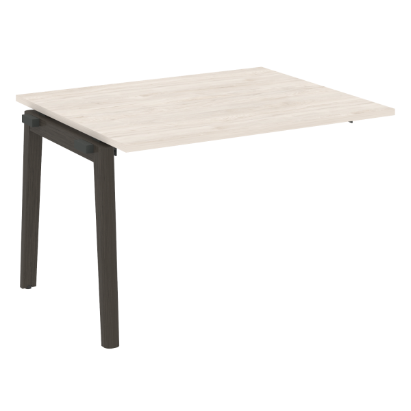 Проходной наборный элемент переговорного стола на деревянных опорах Onix Wood OW.NPRG-2 1180x980x750