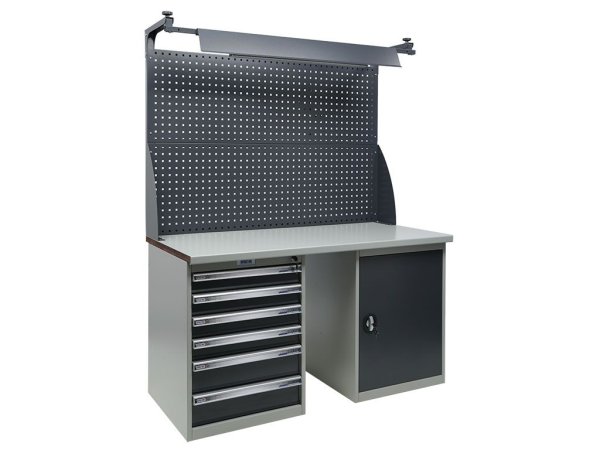Верстак Expert T WTH150 комплект6 (ExpTWTH150.T6/T1.021) (Серый)