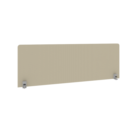 Экран тканевый для стола L1400мм Б.ТЭКР-3 1250x22x450