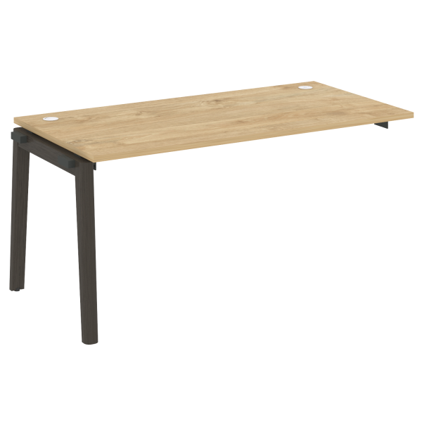 Наборный элемент рабочей станции на деревянных опорах Onix Wood OW.1.NRS-4.8 1580x800x750