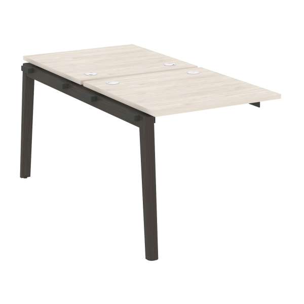 Наборный элемент рабочей станции на деревянных опорах Onix Wood OW.2.NRS-0.8 780x1635x750