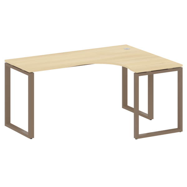 Стол криволинейный правый Metal System Style БО.СА-4 R 1600x1200x750
