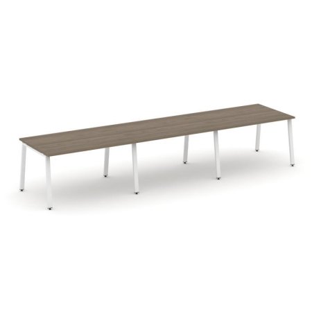 Стол переговорный SN-6A.SPRG-024.3 (4740х980х750) (Вяз Благородный/Металл Белый)
