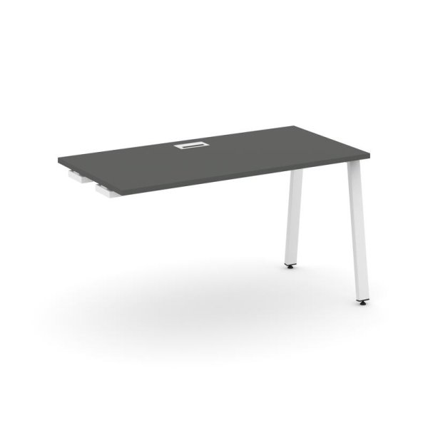 Стол-приставка к опорным элементам SN-6A.OPRS-021 (980х800х750) (Антрацит/Металл Белый)
