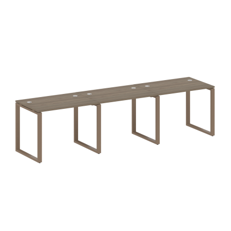 Рабочая станция Metal System Style БО.СМ-3.1 3000x720x750 (Вяз/Мокко металл)