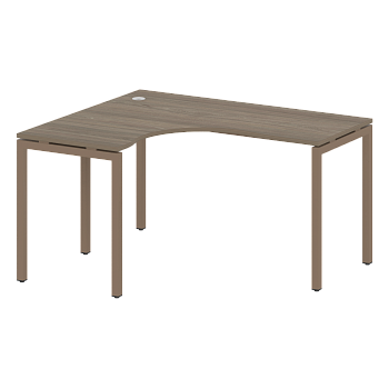 Стол криволинейный левый Metal System Style БП.СА-3 Л 1400x1200x750
