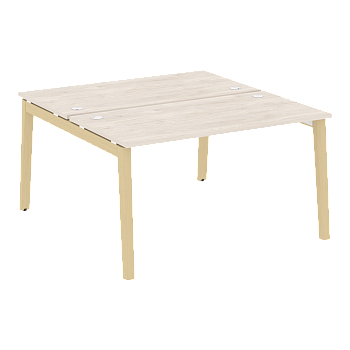 Рабочая станция на деревянных опорах Onix Wood OW.D.RS-2.3.7 1380x1475x750