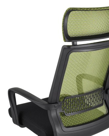 Кресло офисное TopChairs Style зеленое (Компьютерное кресло Style зеленый)