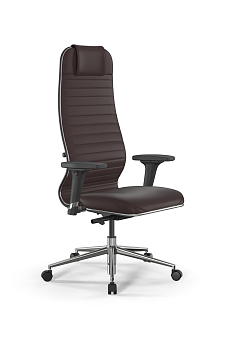 Кресло для руководителя Метта SynchroSit 10 B1-117D - Extra /Um02/Wm12/D02P(M23.B23.G18.W02)
