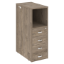 Тумба 4 ящика завершающая, правая Onix O.R-TV-4R 436x767x1185