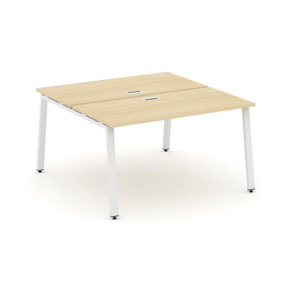 Рабочая станция 2-х сторонняя SN-6A.DRS-011 (980х1432х750) (Акация Лорка/Металл Белый)