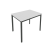 Стол письменный на металлокаркасе Slim С.СП-3 980x720x750