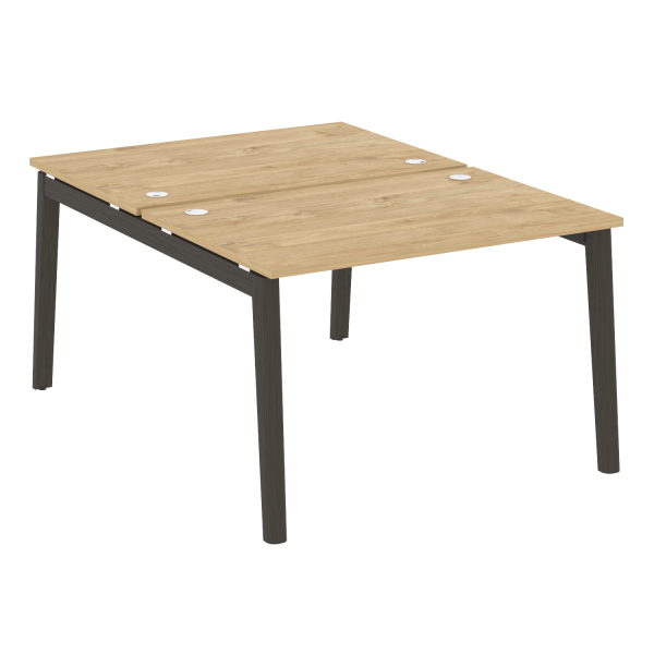 Рабочая станция на деревянных опорах Onix Wood OW.D.RS-2.2.8 1180x1635x750