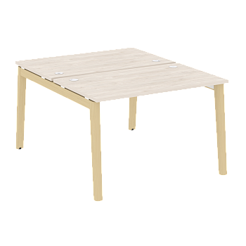 Рабочая станция на деревянных опорах Onix Wood OW.D.RS-2.2.7 1180x1475x750