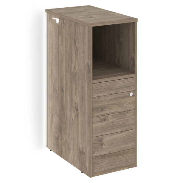 Тумба с подсветкой 5 ящиков TIP-ON, проходная  средняя Onix O.R-TV-5TIP.S 436x767x1185
