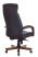 Кресло руководителя T-9924WALNUT черный кожа крестов. металл/дерево