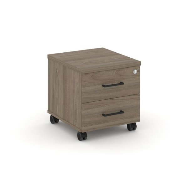 Тумба мобильная 2 ящика стандартные колеса SN.TM-001 (416х460х437)