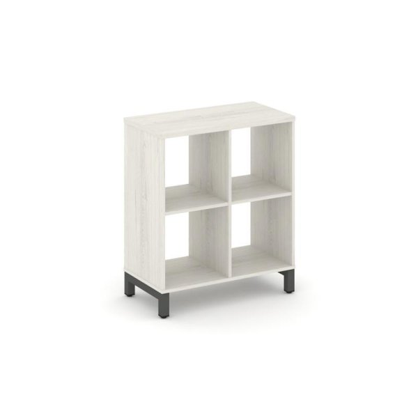 Каркас стеллажа 2 яруса SN.KS-220 (754х400х881) (Дуб Наварра/Металл Антрацит)