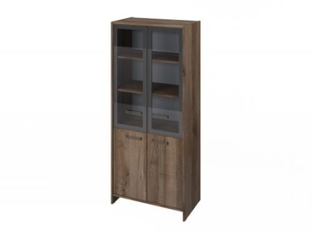 Шкаф для документов Festus FB-671.D 800x460x1861 (Орех Пацифик Табак)
