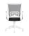 Кресло офисное TopChairs ST-BASIC-W серый крестовина пластик белый (Компьютерное кресло ST-BASIC-W серый)