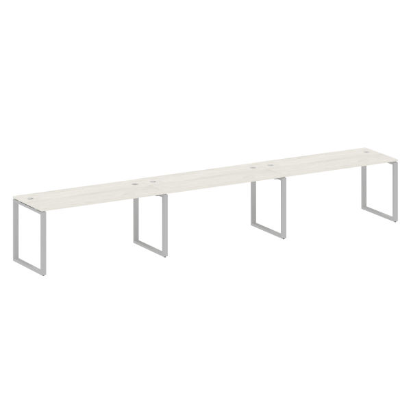 Рабочая станция Metal System Style БО.СМ-3.4 4800x720x750 (Дуб Наварра/Серый металл)