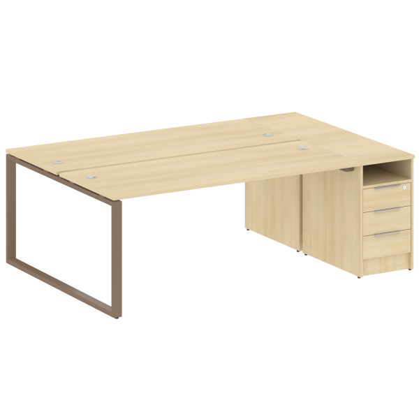 Рабочая станция Metal System Style БО.РС-СТП-2.5 2212x1475x750