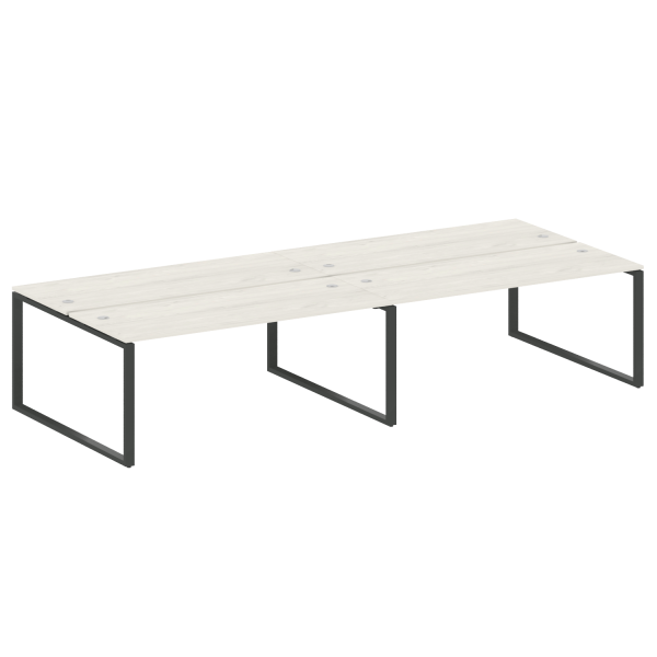 Рабочая станция Metal System Style БО.СМ-4.5 3600x1475x750 (Дуб Наварра/Антрацит металл)