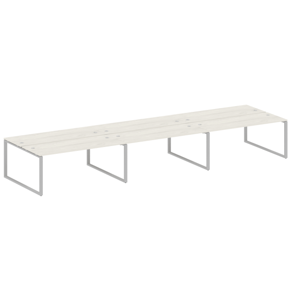 Рабочая станция Metal System Style БО.СМ-6.5 5400x1475x750 (Дуб Наварра/Серый металл)