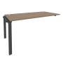 Наборный элемент рабочей станции на П-образном м/к Onix O.MP-1.NRS-4.8 1580x800x750