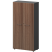 Шкаф высокий закрытый Кортез СМШ48F 792x380x1595