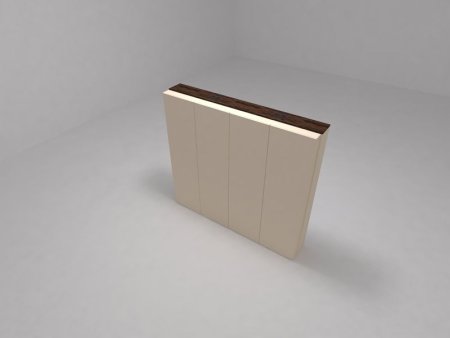 Декоративный топ для шкафа Brix BR.00.53 2440x270x20 (Бежевый (акрил))