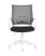 Кресло офисное TopChairs ST-BASIC-W серый крестовина пластик белый (Компьютерное кресло ST-BASIC-W серый)