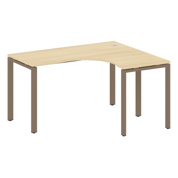 Стол криволинейный правый Metal System Style БП.СА-3 Пр 1400x1200x750